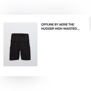 OFFLINE BY AERIE Hugger Bike Shorts .